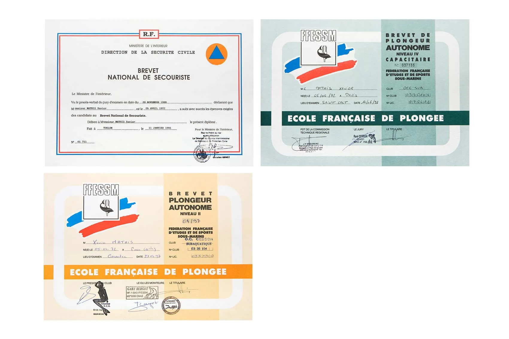 Diplome xaxier mathis MSC Pilates