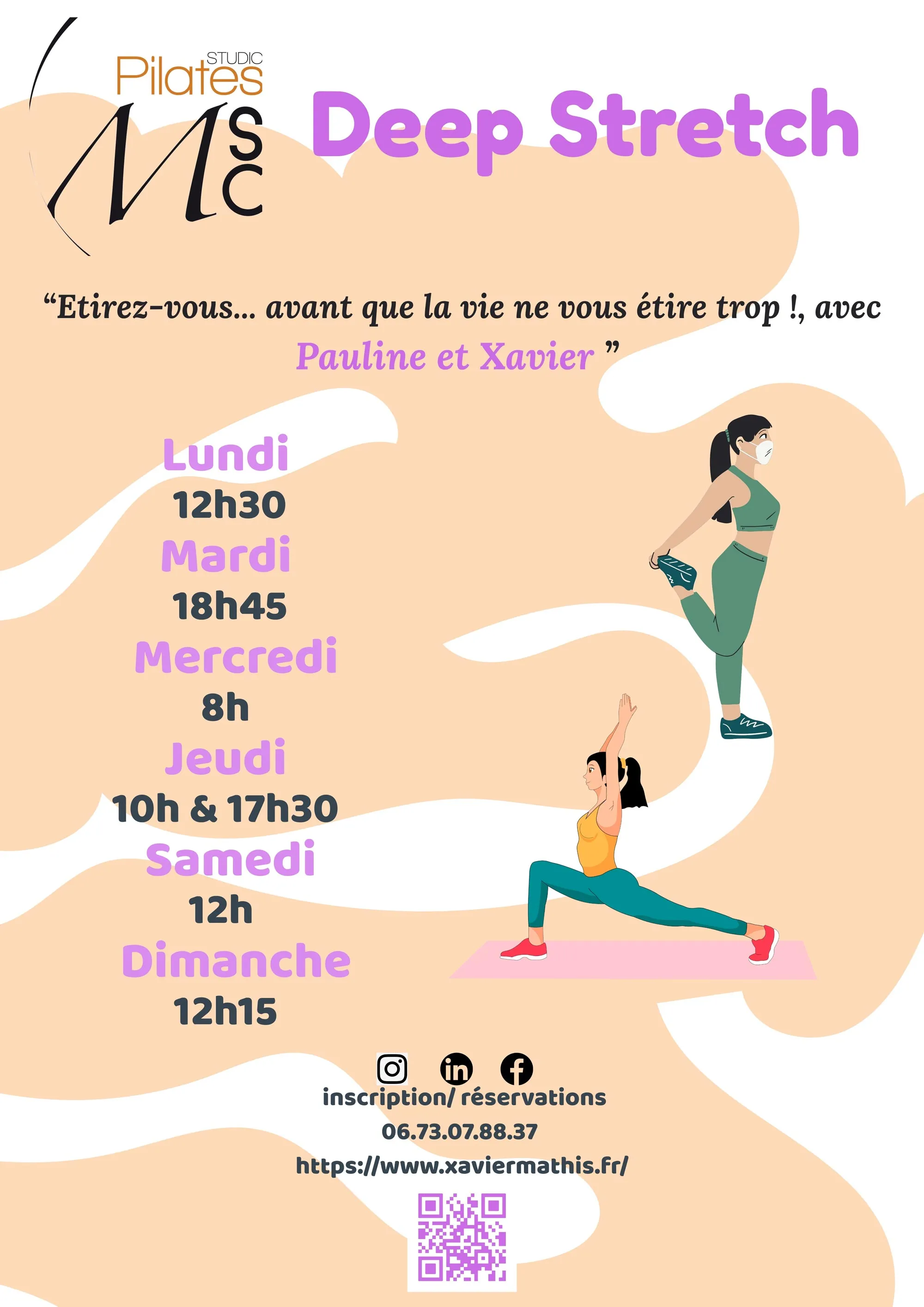 Nouvelle activité MSC Pilates
